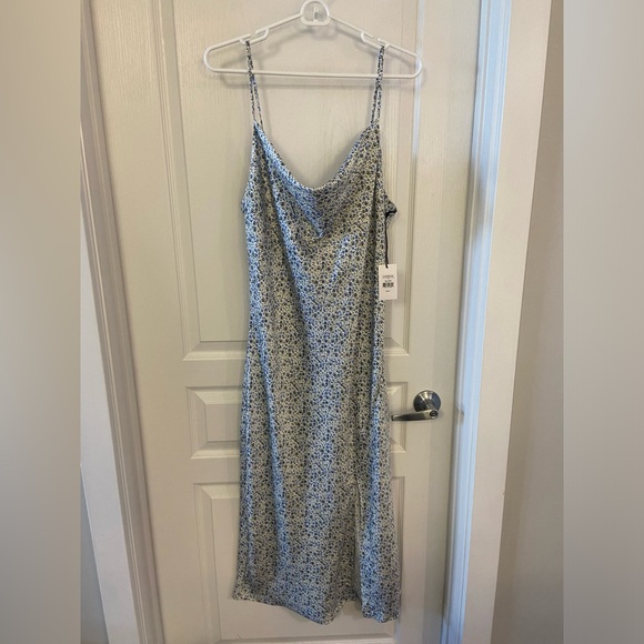 NWT: Floral, cowl neck dress - Picture 2 of 5